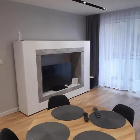 Nadmorskie Tarasy Z Widokiem Na Morze 公寓 格丁尼亚