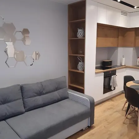 Nadmorskie Tarasy Z Widokiem Na Morze 公寓 格丁尼亚