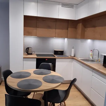 Nadmorskie Tarasy Z Widokiem Na Morze 公寓 格丁尼亚