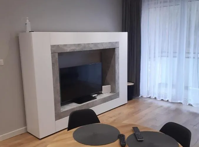 Nadmorskie Tarasy Z Widokiem Na Morze 아파트 그디니아