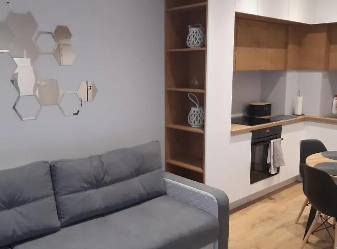 Nadmorskie Tarasy Z Widokiem Na Morze 아파트 그디니아