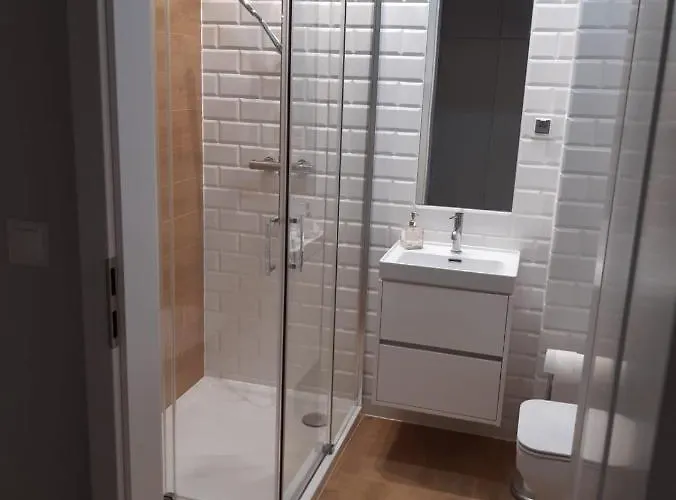 아파트 Nadmorskie Tarasy Z Widokiem Na Morze 그디니아